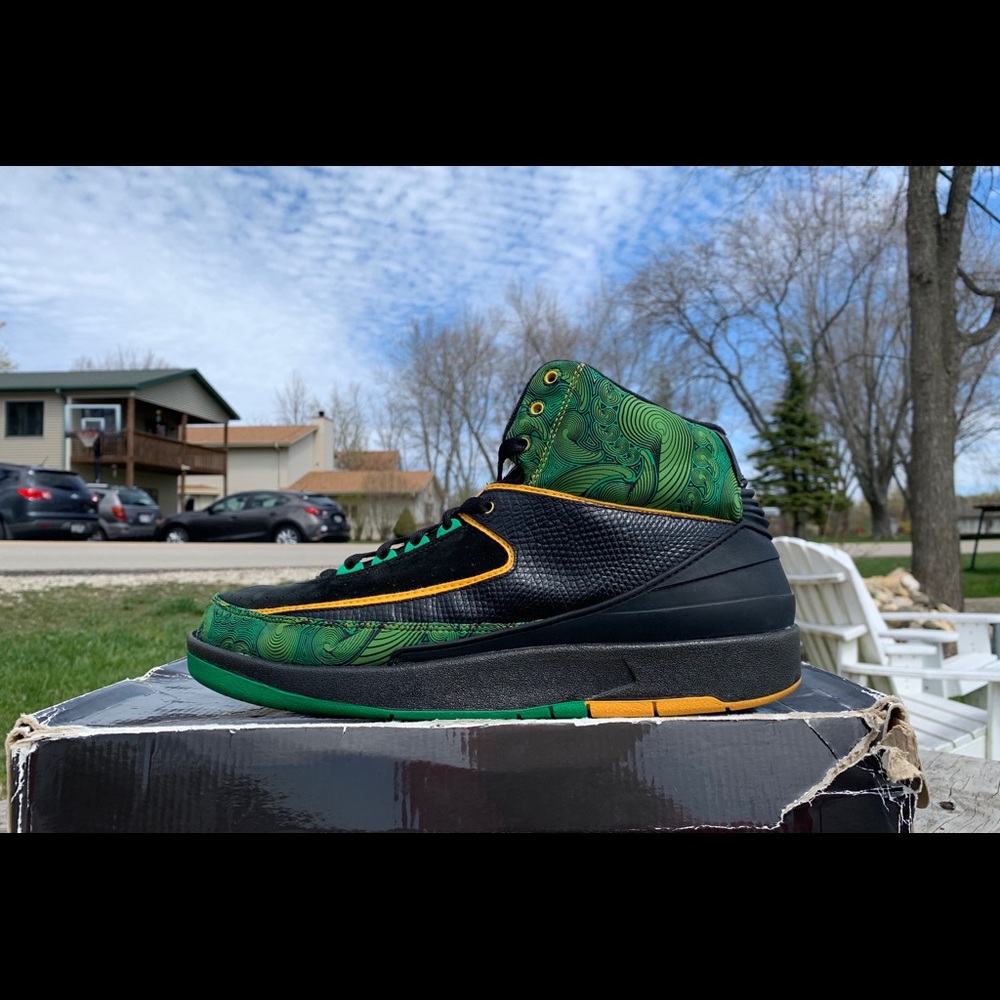 Jordan 2 Doerenbecher “Peacock”